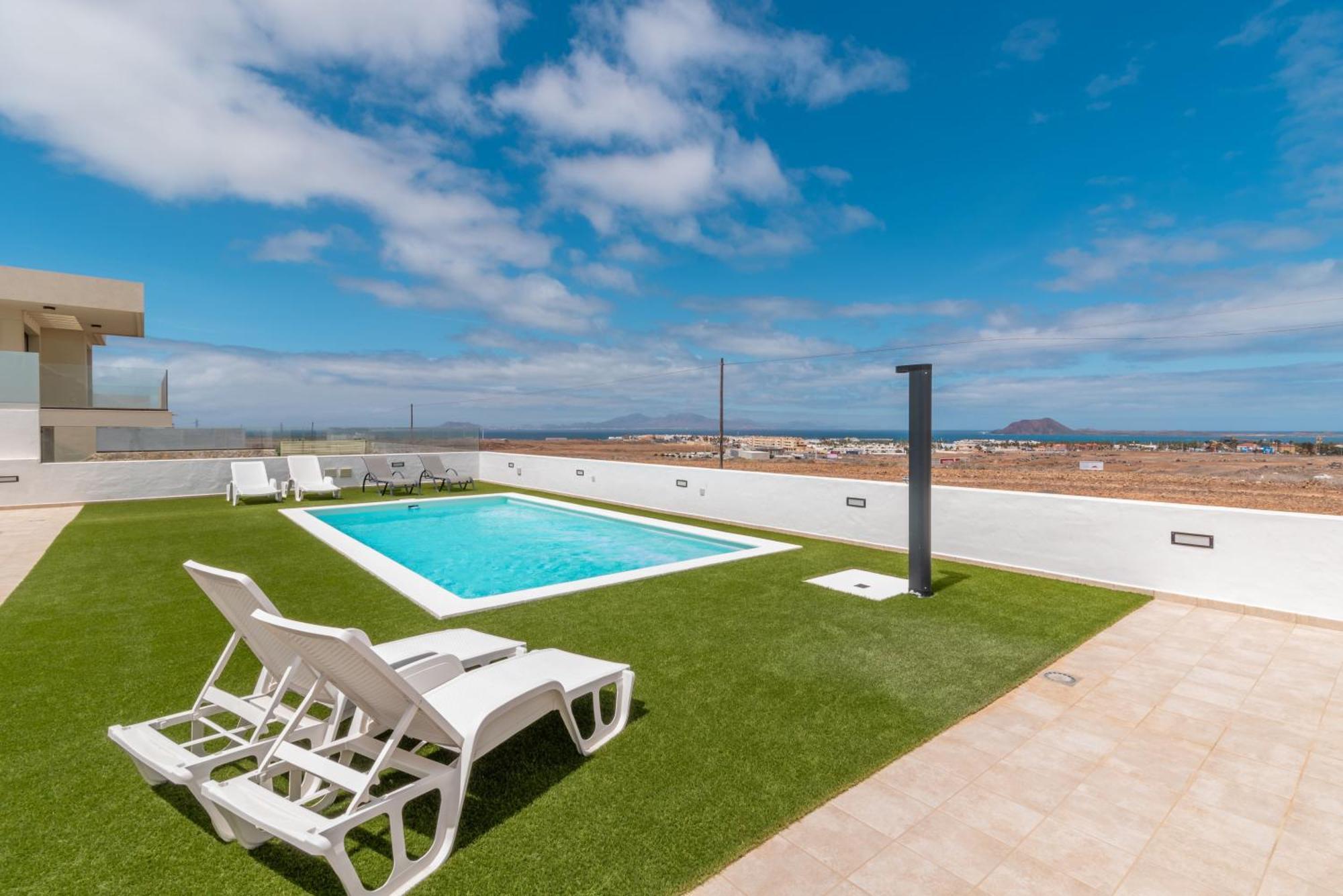 Appartement Seascape Heated Pool, Air-Con, View, Adult Only à Corralejo Extérieur photo